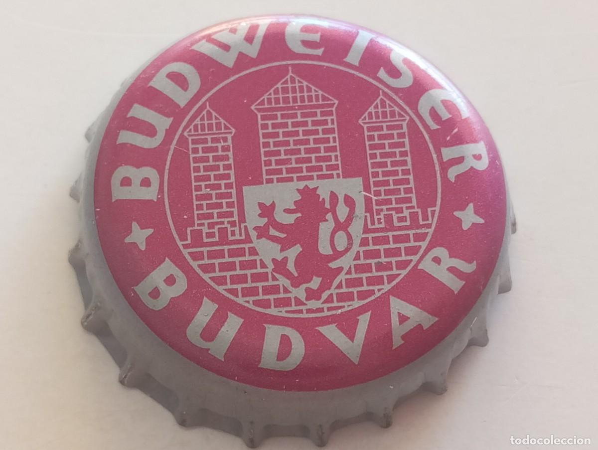 Coleccionismo de cervezas: Chapa tap&oacute;n corona de la cerveza checa BUDWEISER BUDVAR