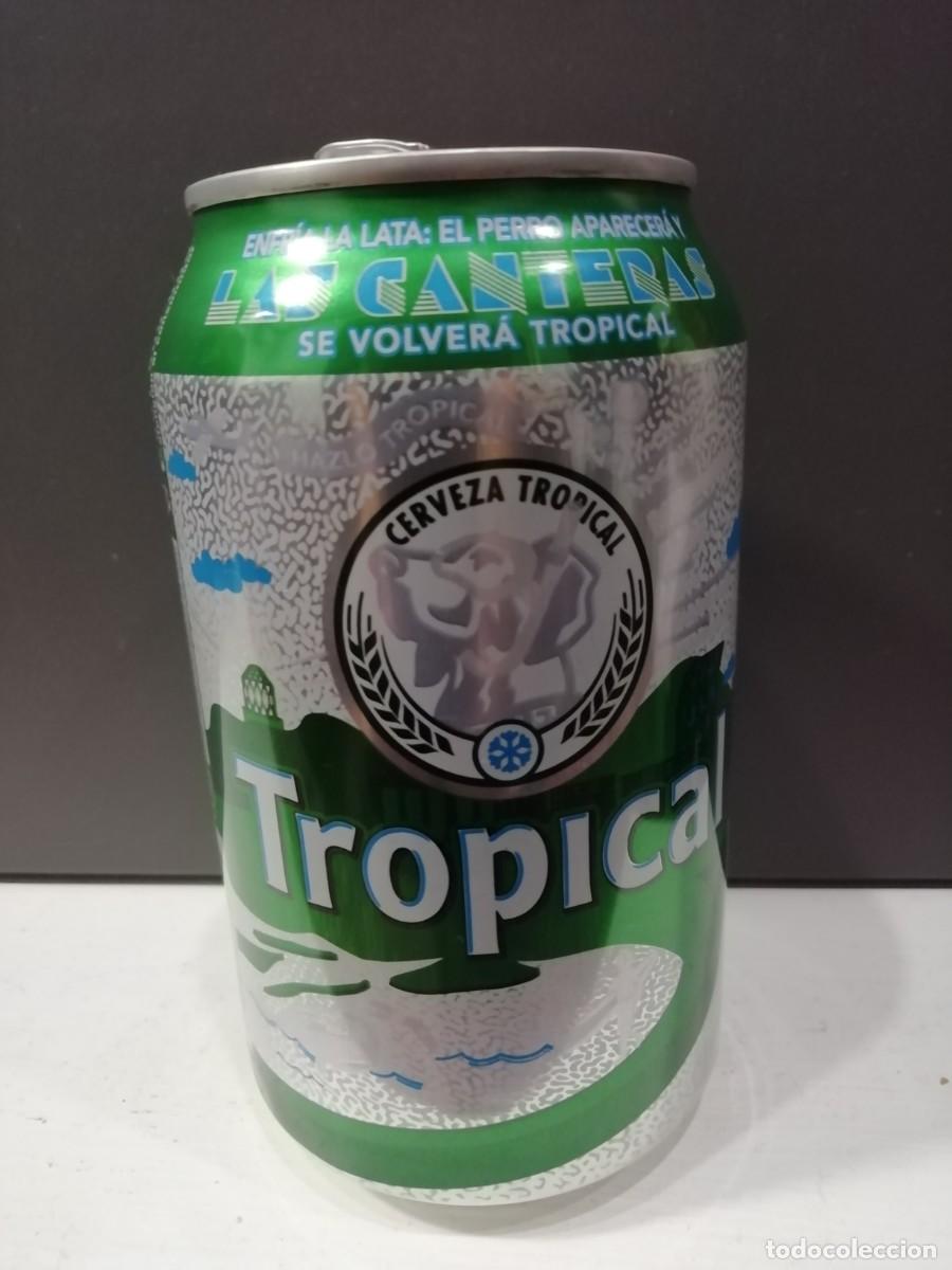 Coleccionismo de cervezas: LATA DE 33 CL. CERVEZA TROPICAL. LAS CANTERAS.