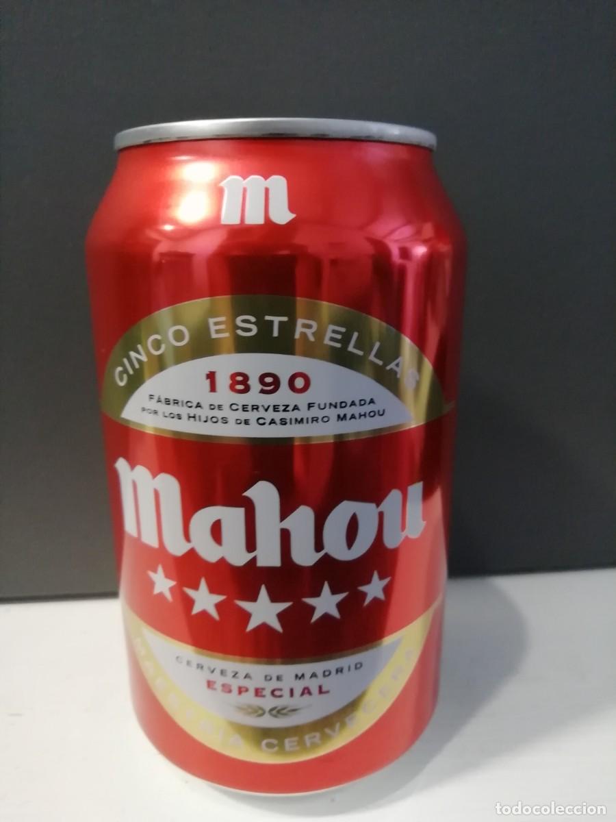 Coleccionismo de cervezas: LA DE 33 CL. CERVEZA MAHOU ESPECIAL. HECHO EN CANARIAS.