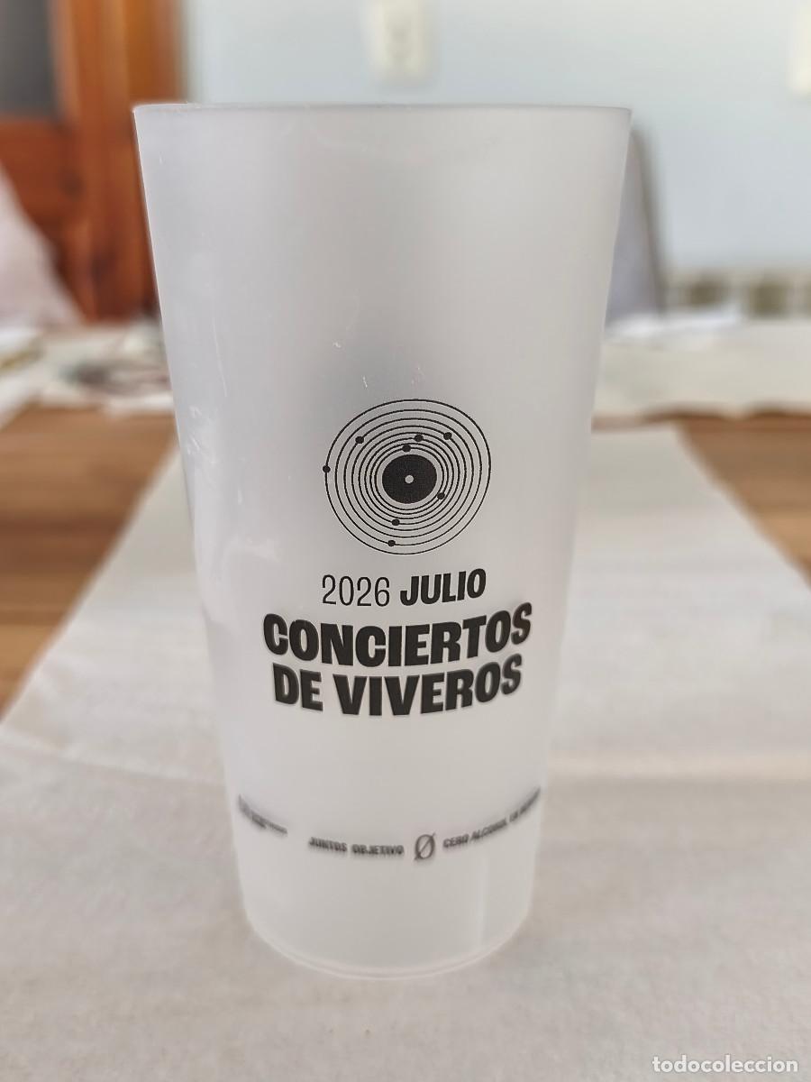 Coleccionismo de cervezas: VASO CERVEZA - CONCIERTOS DE VIVEROS - JULIO 2026 ( VALENCIA )
