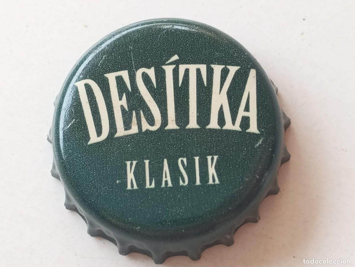 Coleccionismo de cervezas: Chapa tap&oacute;n corona de la cerveza checa DES&Iacute;TKA KLASIK (STAROPRAMEN)