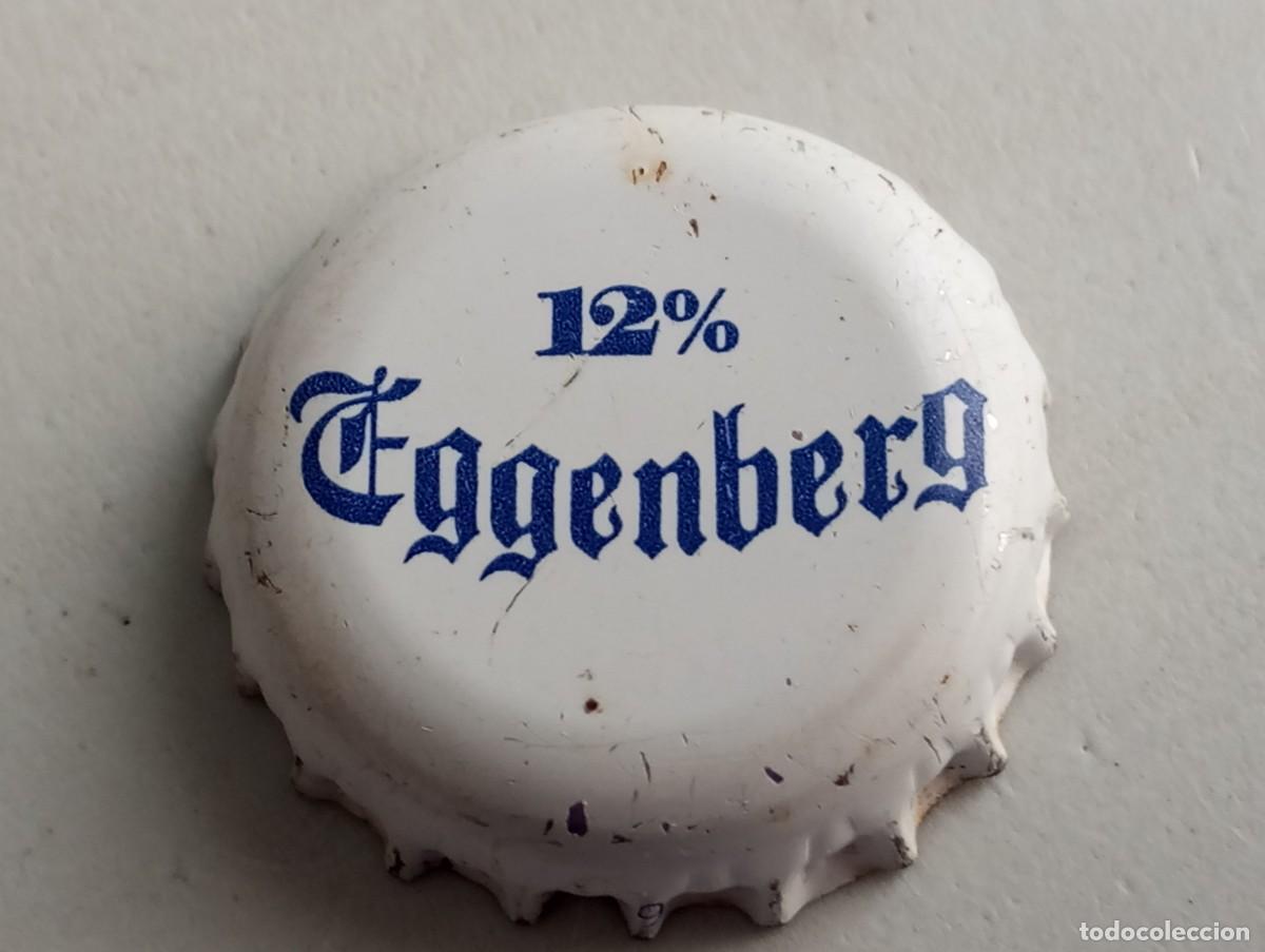 Coleccionismo de cervezas: Chapa tap&oacute;n corona de la cerveza checa EGGENBERG 12%