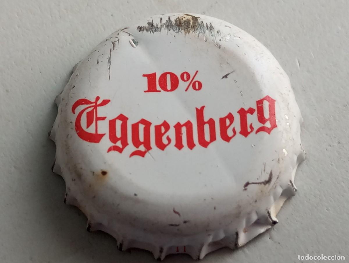 Coleccionismo de cervezas: Chapa tap&oacute;n corona de la cerveza checa EGGENBERG 10%