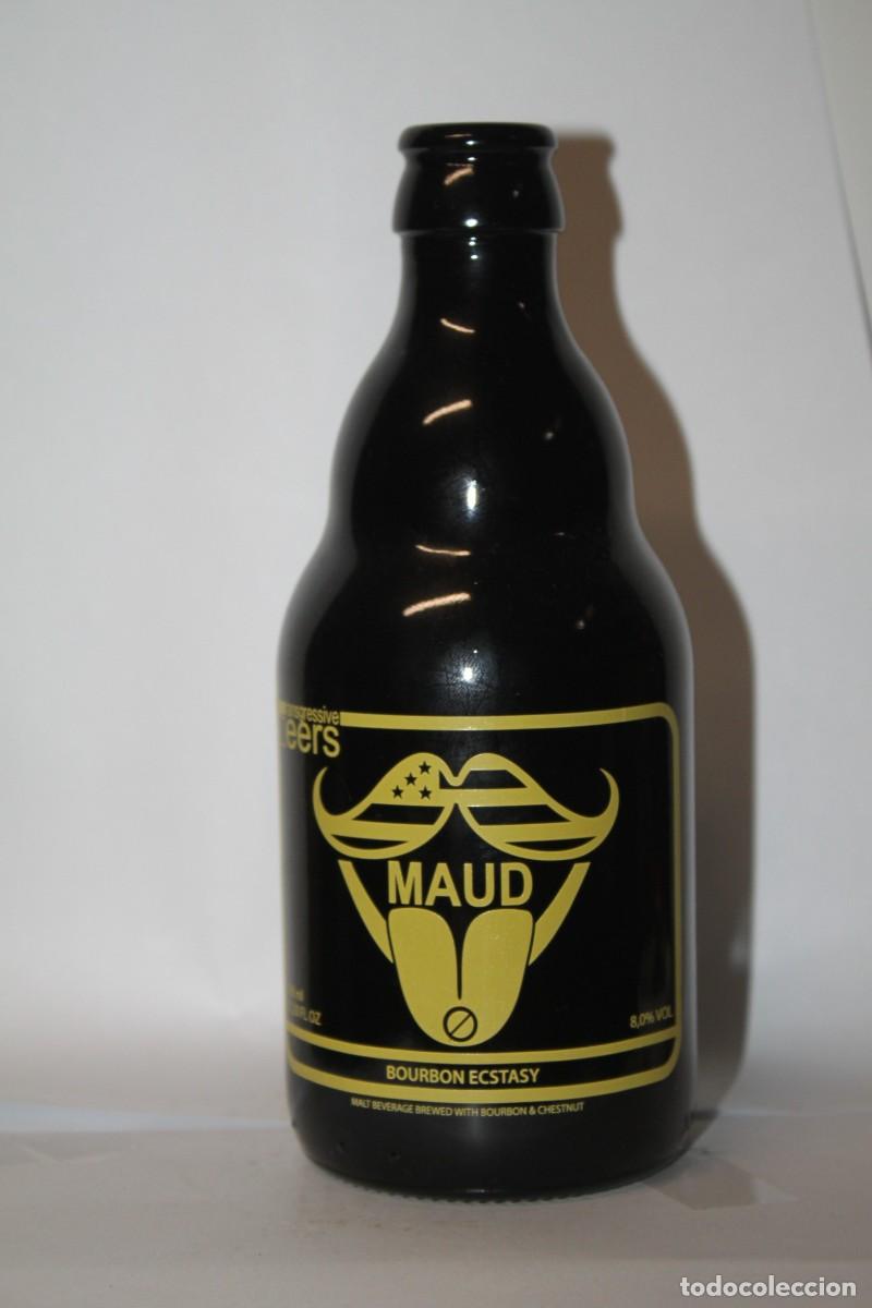 Coleccionismo de cervezas: BOTELLA CERVEZA MAUD, 33 CL, VACIA