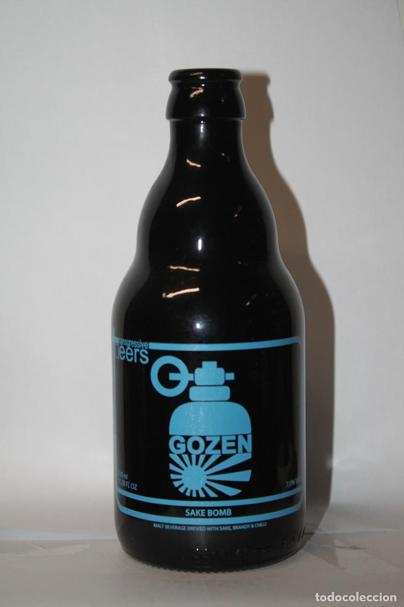 Coleccionismo de cervezas: BOTELLA CERVEZA GOZEN, 33 CL. VACIA