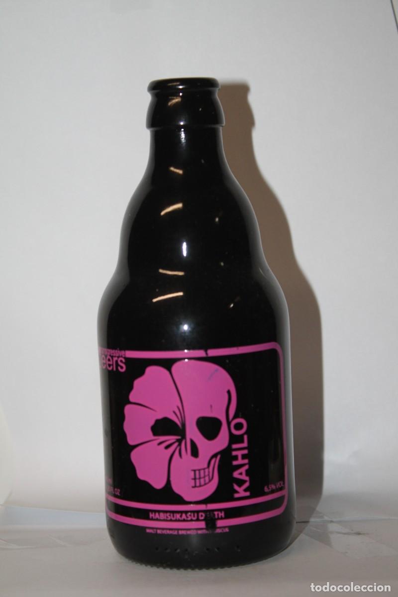 Coleccionismo de cervezas: BOTELLA CERVEZA KAHLO, 33 CL. VACIA