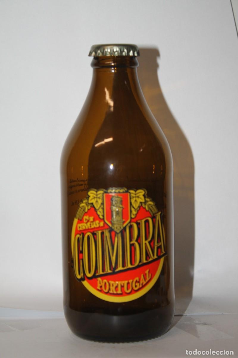 Coleccionismo de cervezas: BOTELLA CERVEZA COIMBRA, 30 CL. SERIGRAFIADA