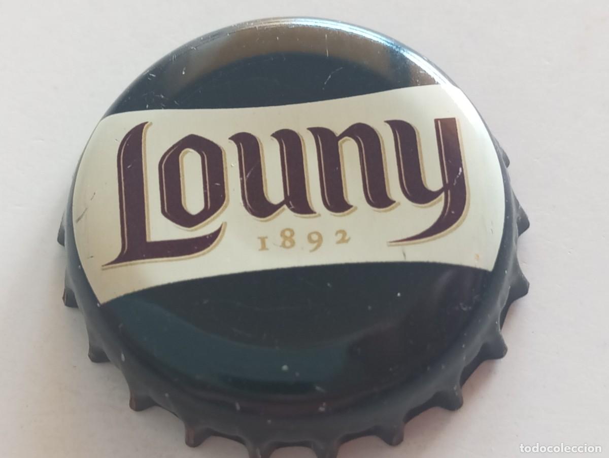 Coleccionismo de cervezas: Chapa tap&oacute;n corona de la cerveza checa LOUNY 1892