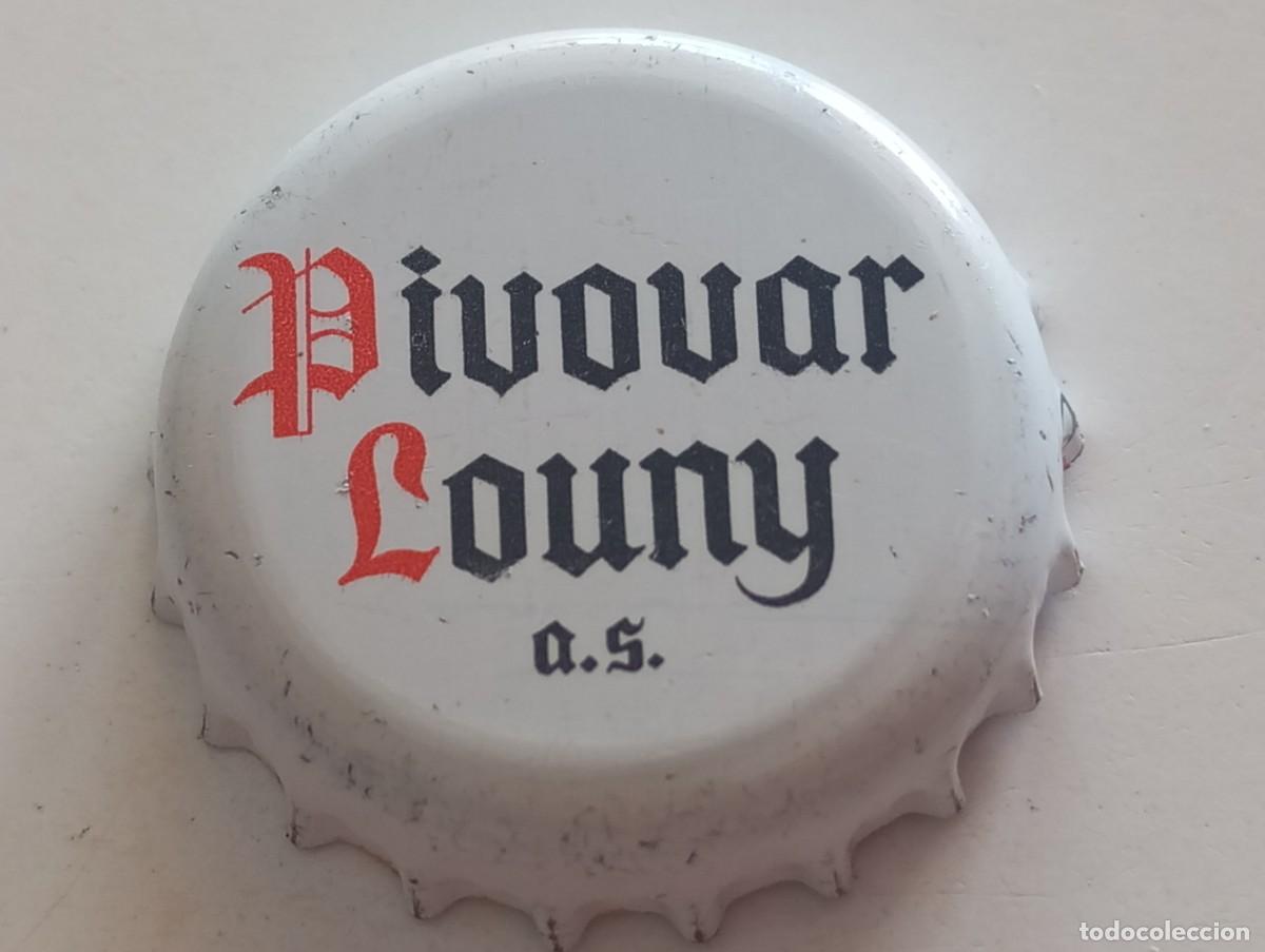 Coleccionismo de cervezas: Chapa tap&oacute;n corona de la cerveza checa PIVOVAR LOUNY A.S.
