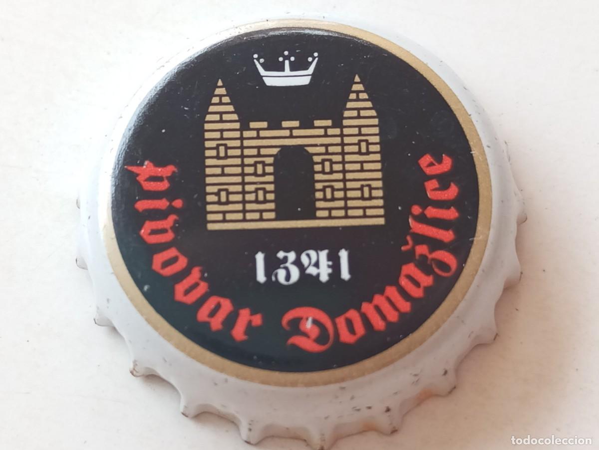 Coleccionismo de cervezas: Chapa tap&oacute;n corona de la cerveza checa PIVOVAR DOMAZLICE 1341