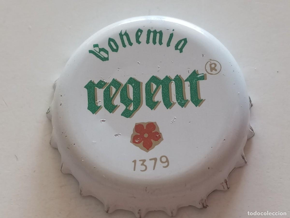 Coleccionismo de cervezas: Chapa tap&oacute;n corona de la cerveza checa BOHEMIA REGENT 1379