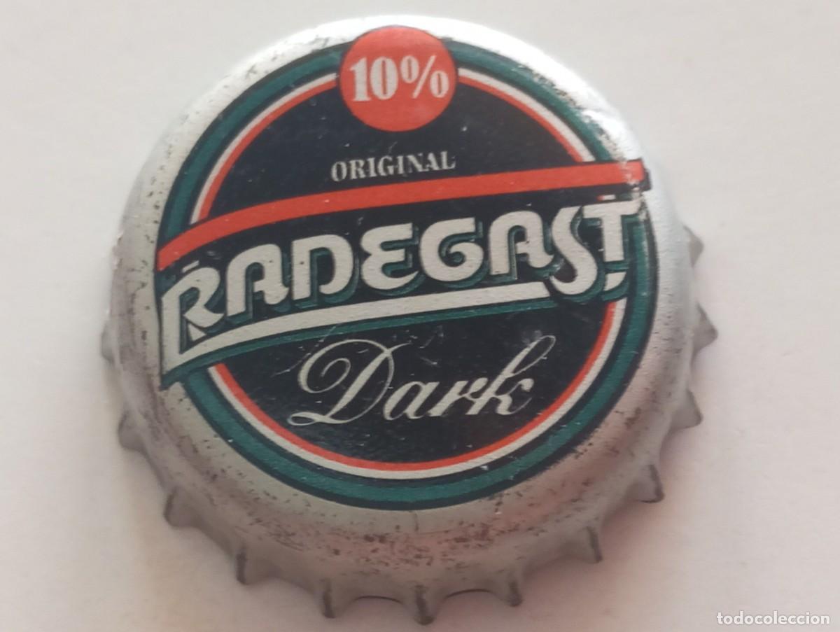 Coleccionismo de cervezas: Chapa tap&oacute;n corona de la cerveza checa RADEGAST ORIGINAL DARK 10%
