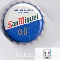 Coleccionismo de cervezas: chapa - cerveza - ESPA&Ntilde;A - San Miguel 0,0