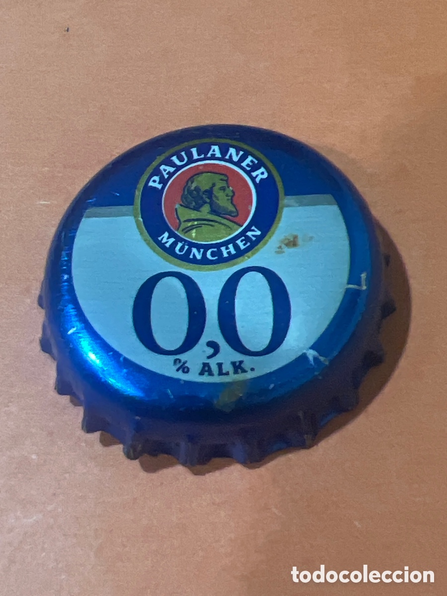 Coleccionismo de cervezas: T4/X93/F2. CHAPA CERVEZA - Paulaner M&uuml;nchen 0,0 % Alk.