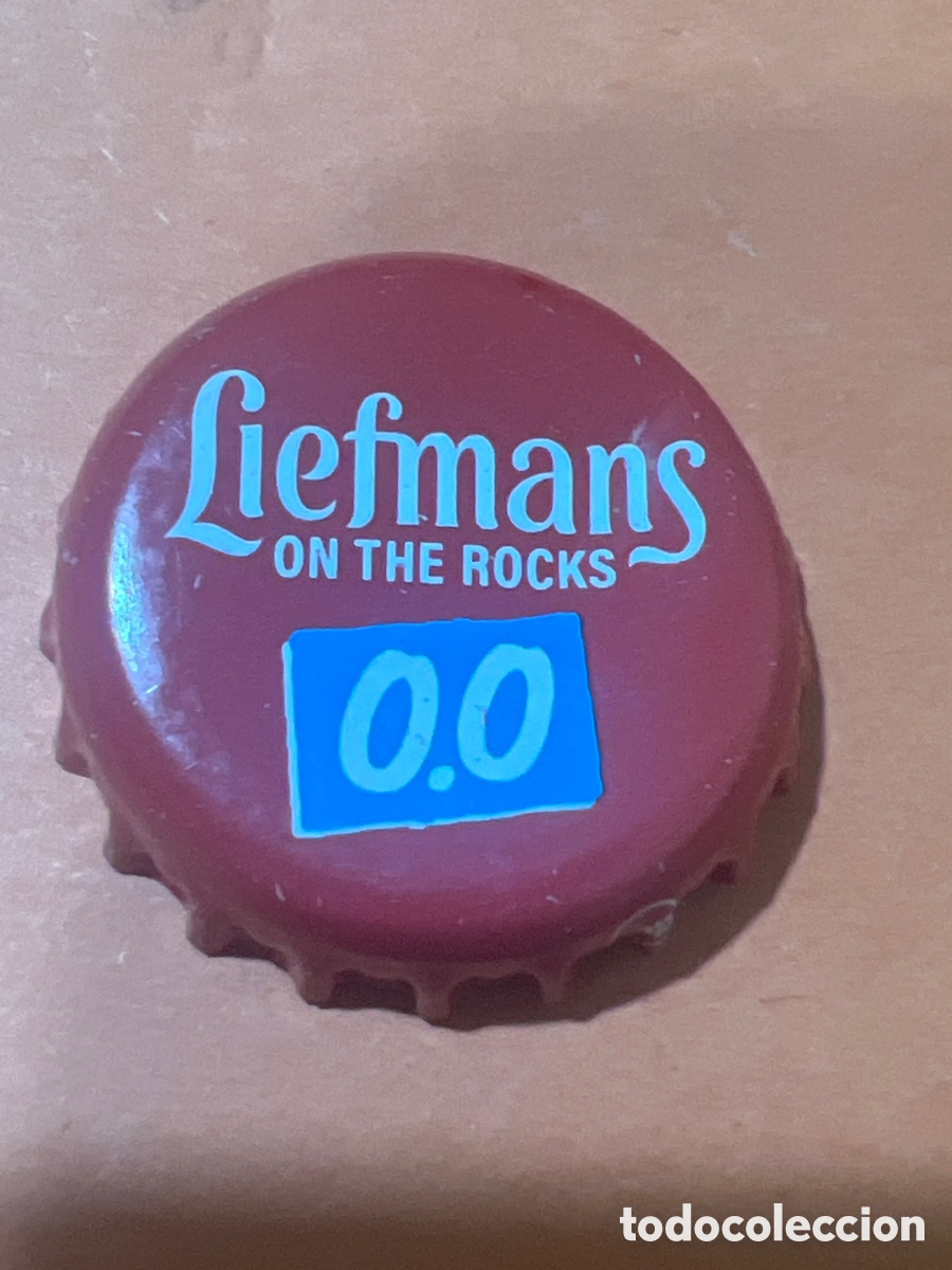Coleccionismo de cervezas: T4/X93/G5. CHAPA CERVEZA - Liefmans on the Rocks 0.0 - B&Eacute;LGICA