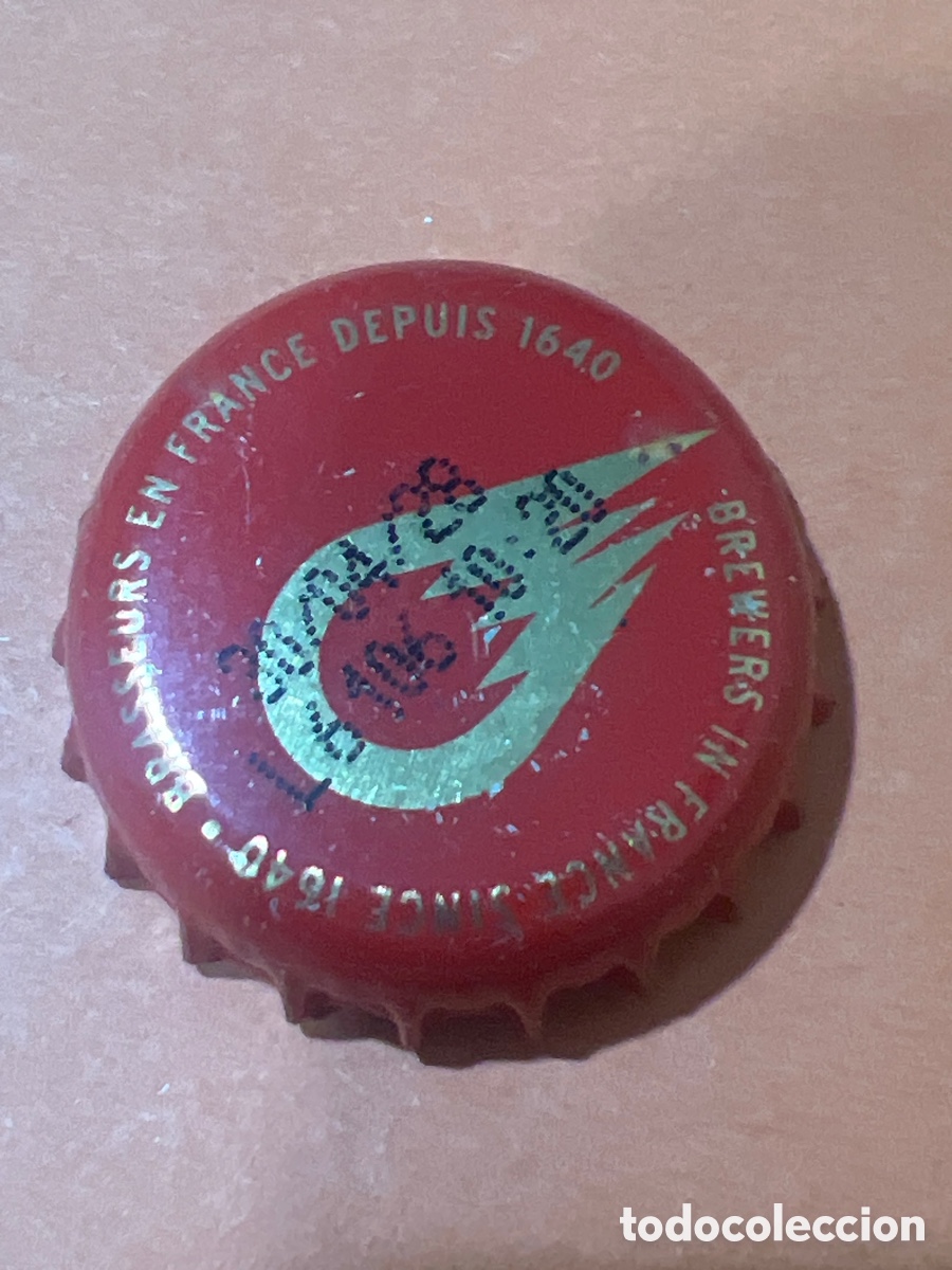 Coleccionismo de cervezas: T4/X93/i1. CHAPA CERVEZA - BREWERS IN FRANCE SINCE 1640 BRASSEURS EN FRANCE DEPUIS 1640 - FRANCIA