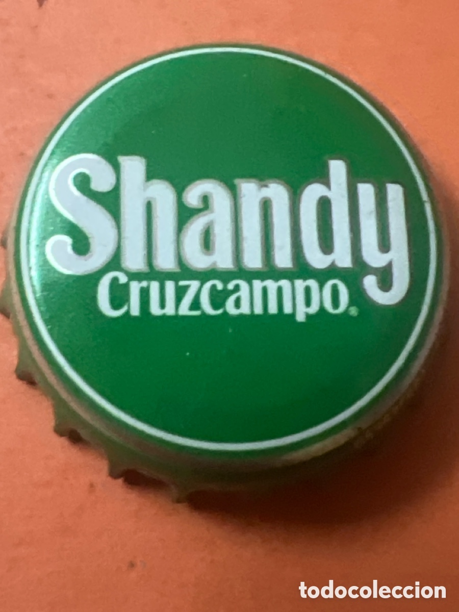 Coleccionismo de cervezas: T4/X91/K1. CHAPA DE CERVEZA SHANDY CRUZCAMPO -