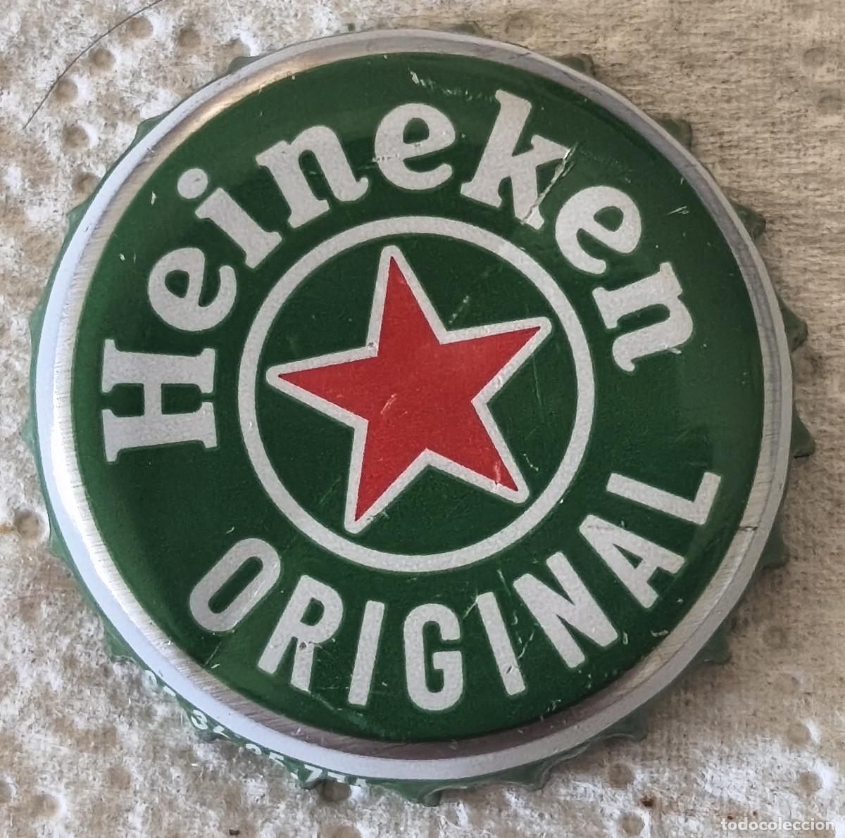 Coleccionismo de cervezas: CHAPA TAPON CORONA CERVEZA - HEINEKEN ORIGINAL