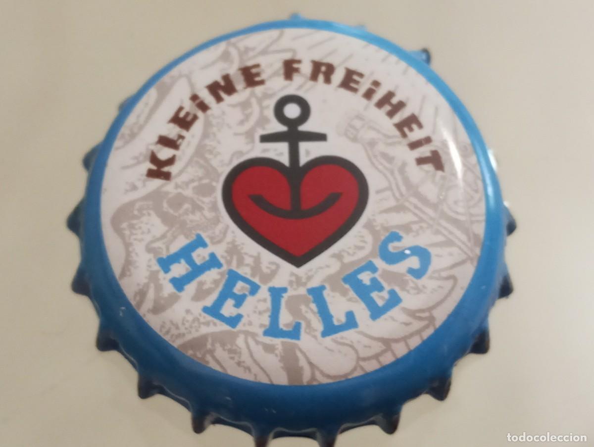 Coleccionismo de cervezas: Chapa tap&oacute;n corona de la cerveza alemana ASTRA HELLES