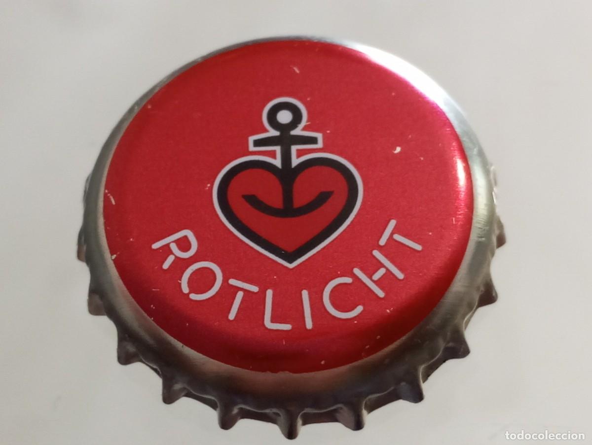 Coleccionismo de cervezas: Chapa tap&oacute;n corona de la cerveza alemana ASTRA ROTLICHT