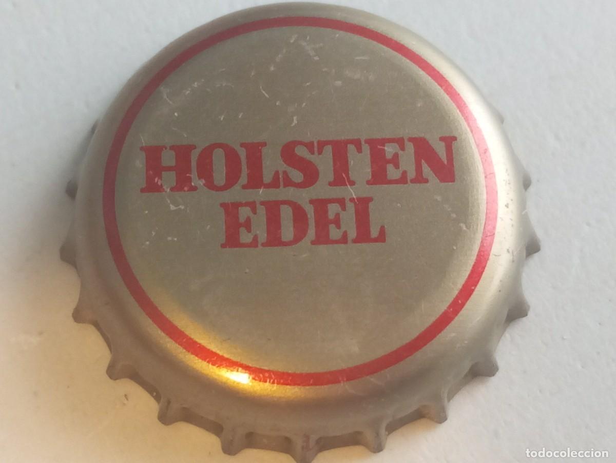 Coleccionismo de cervezas: Chapa tap&oacute;n corona de la cerveza alemana HOLSTEN EDEL