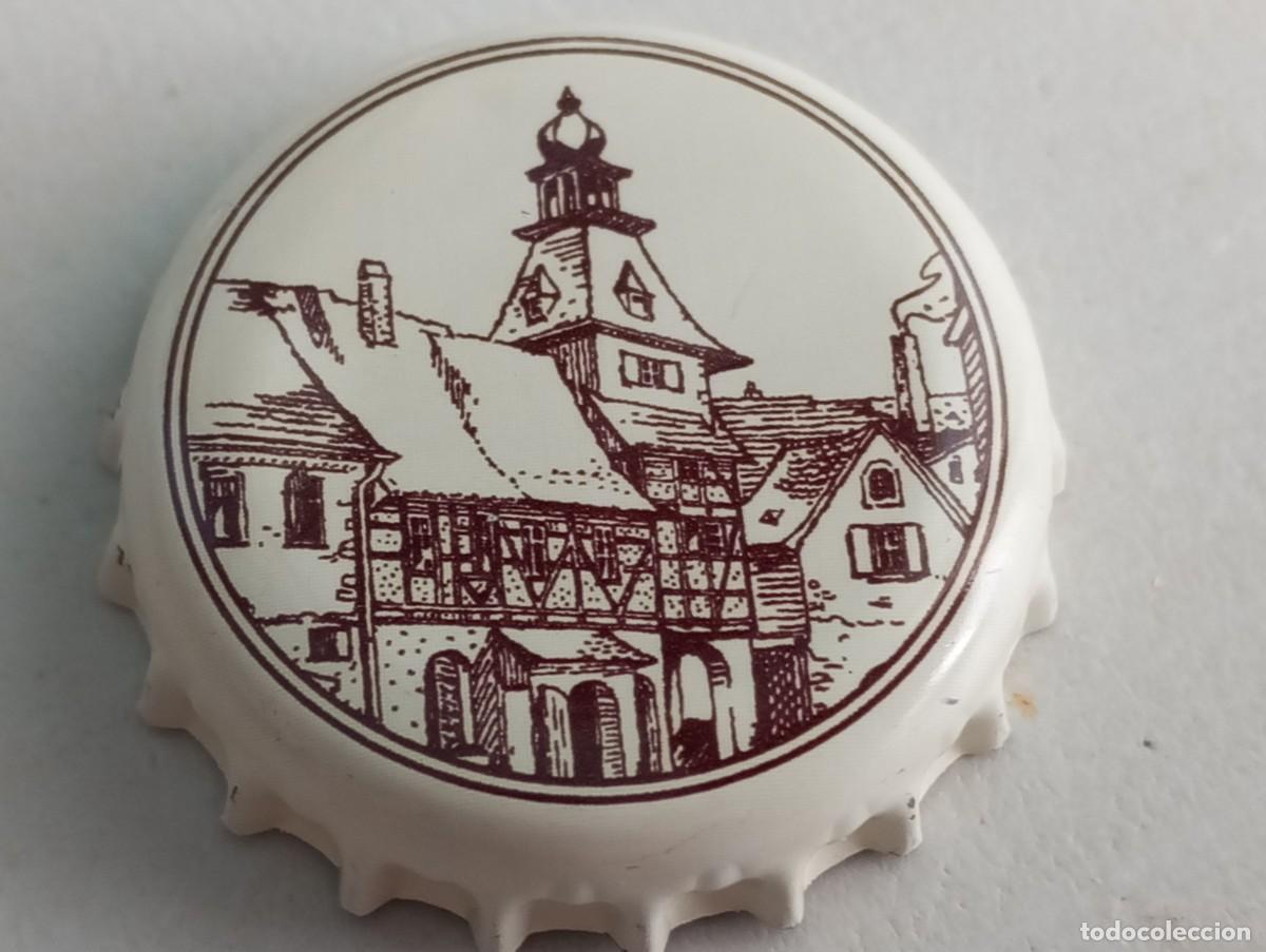 Coleccionismo de cervezas: Chapa tap&oacute;n corona de la cerveza alemana URFRANKISCHES LANDBIER