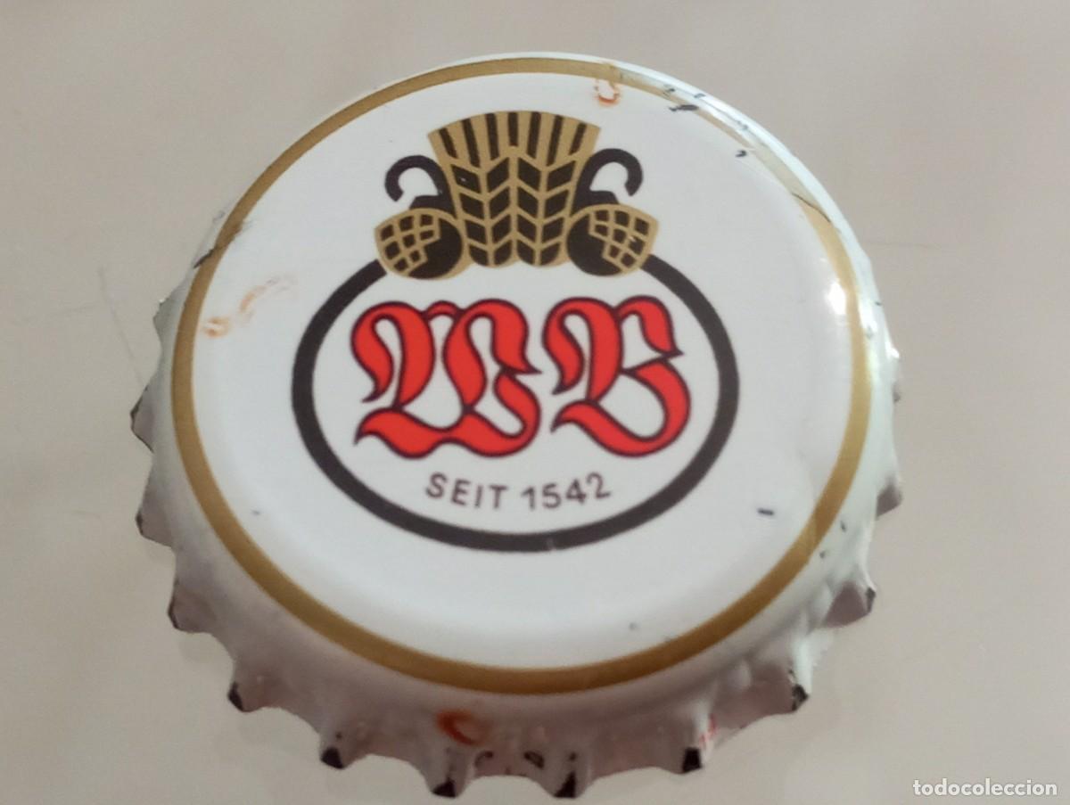 Coleccionismo de cervezas: Chapa tap&oacute;n corona de la cerveza alemana WOLFERSTETTER SEIT 1542