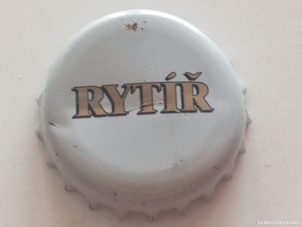Coleccionismo de cervezas: Chapa tap&oacute;n corona de la cerveza checa RYT&Iacute;R