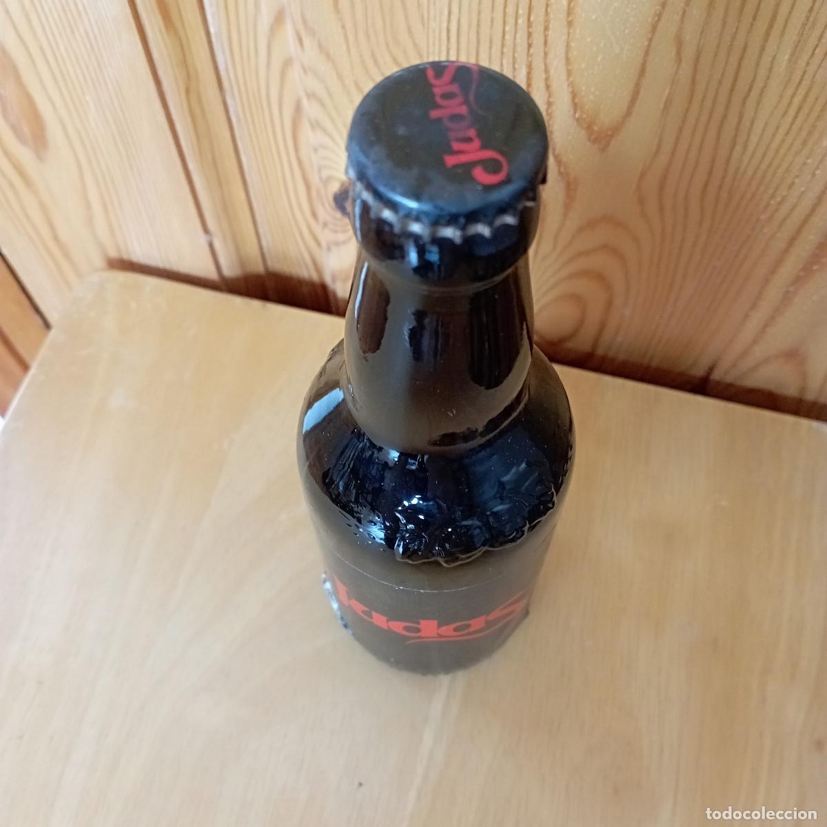 Coleccionismo de cervezas: botella cerveza JUDAS llena - Foto 2