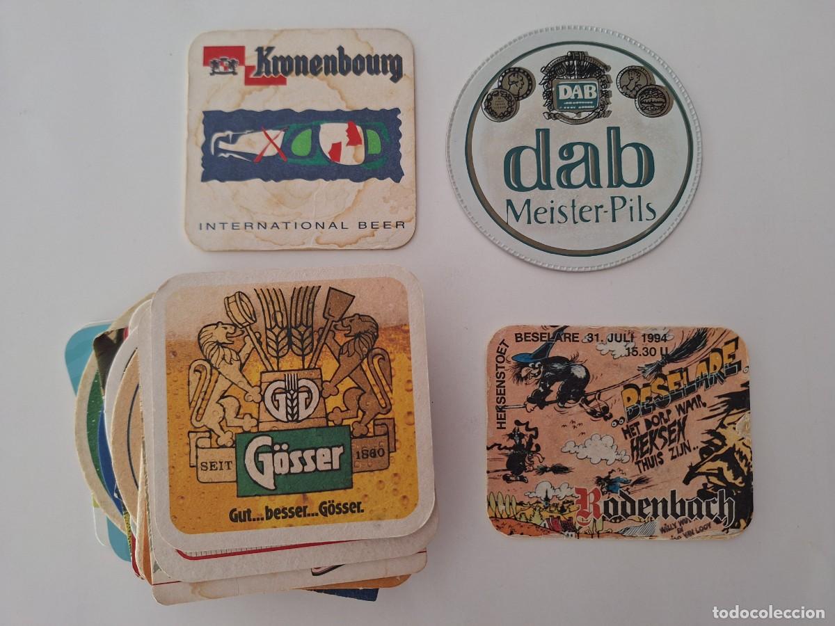 Coleccionismo de cervezas: COLECCION 19 POSAVASOS POSA VASOS CERVEZA Y VARIOS RV
