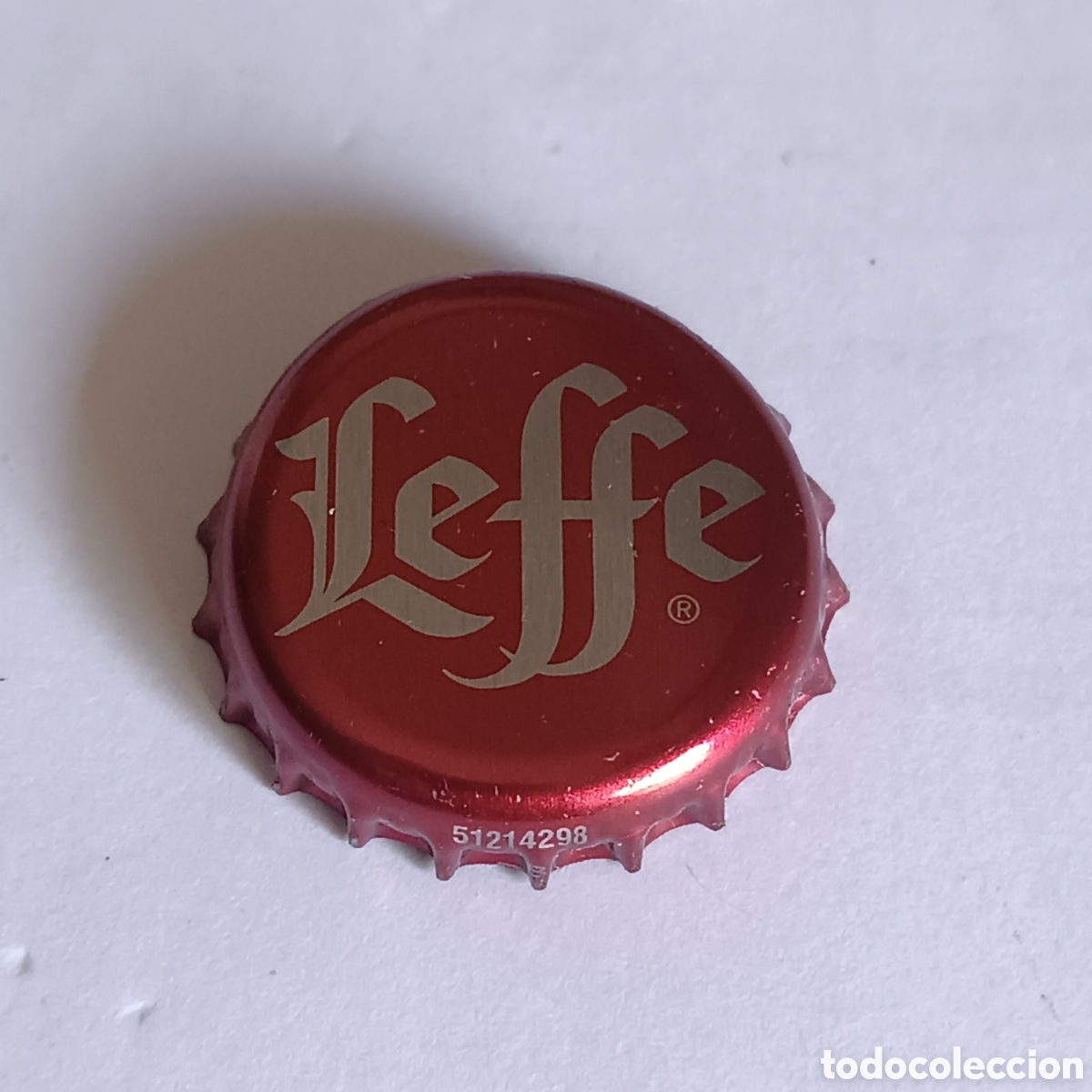 Coleccionismo de cervezas: CHAPA CORONA CERVEZA LEFFE. SABOR FRUTOS ROJOS. BELGICA