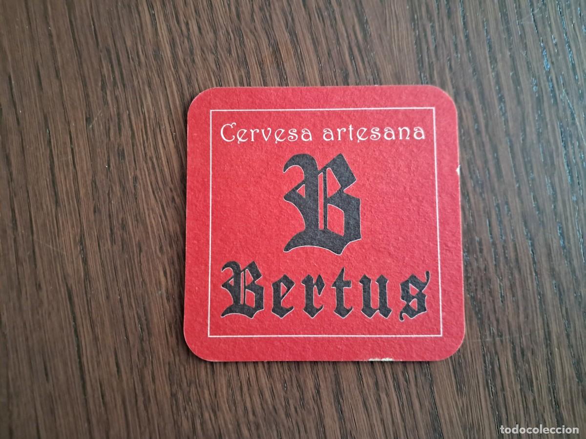 Coleccionismo de cervezas: posavasos de cerveza artesana, Bertus, cerveza del Vall&eacute;s, Barcelona.
