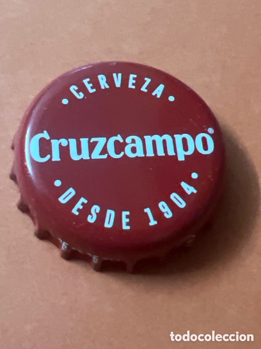Coleccionismo de cervezas: V281. CHAPA CERVEZA CRUZCAMPO