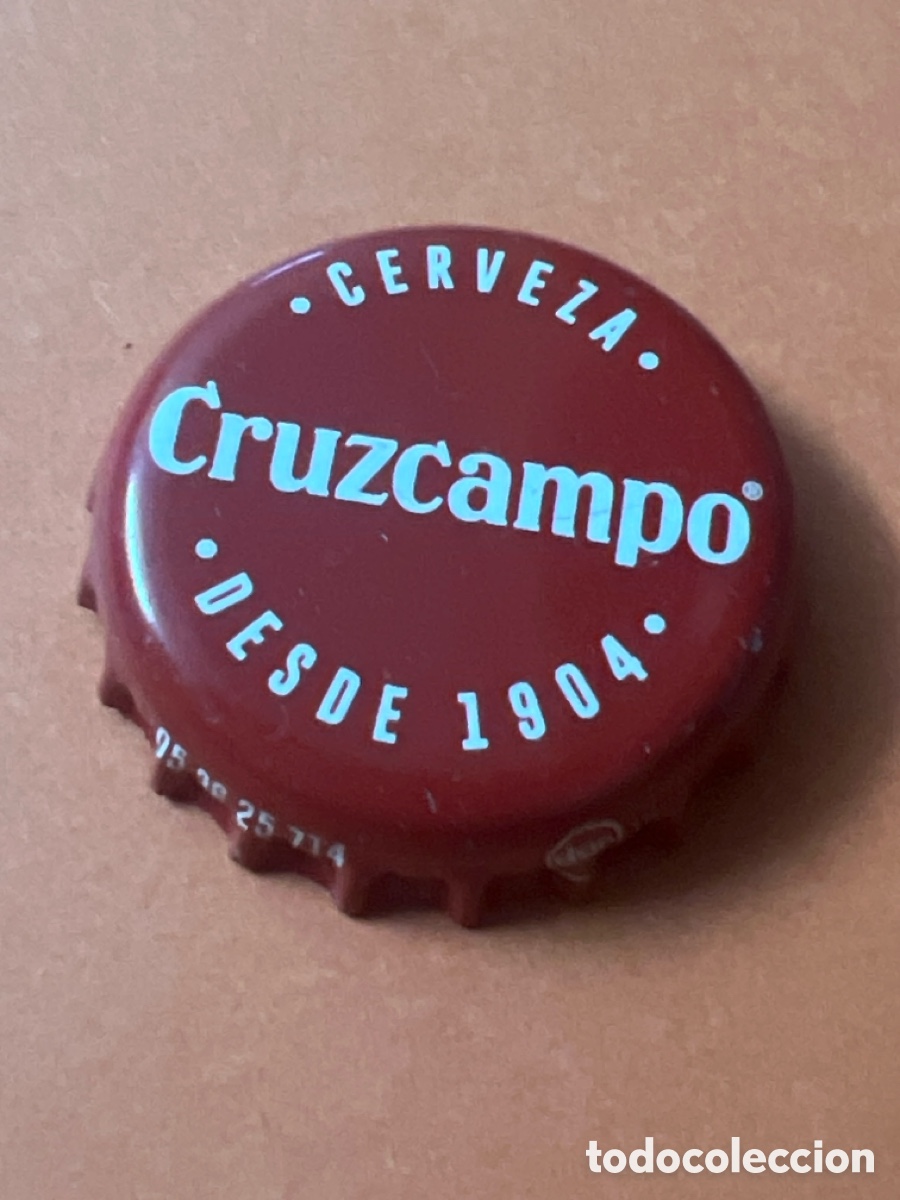 Coleccionismo de cervezas: G68. CHAPA CERVEZA CRUZCAMPO