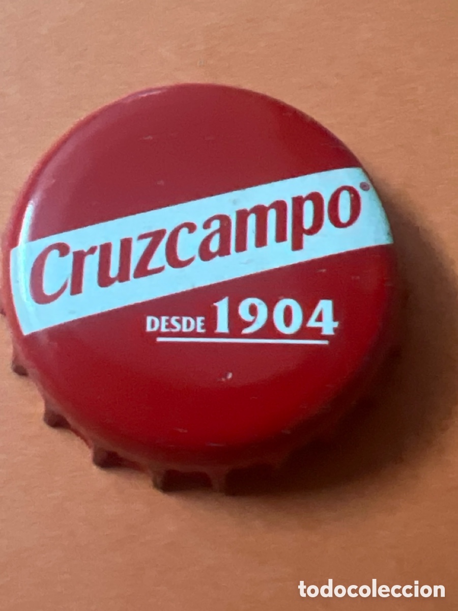 Coleccionismo de cervezas: B1. CHAPA DE CERVEZA CRUZCAMPO.