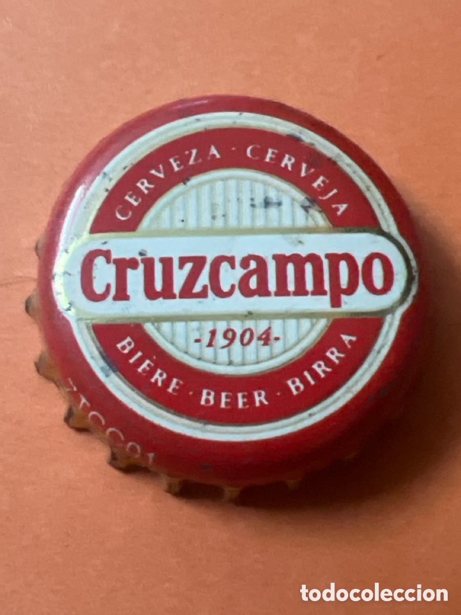Coleccionismo de cervezas: B290. CHAPA CERVEZA CRUZCAMPO