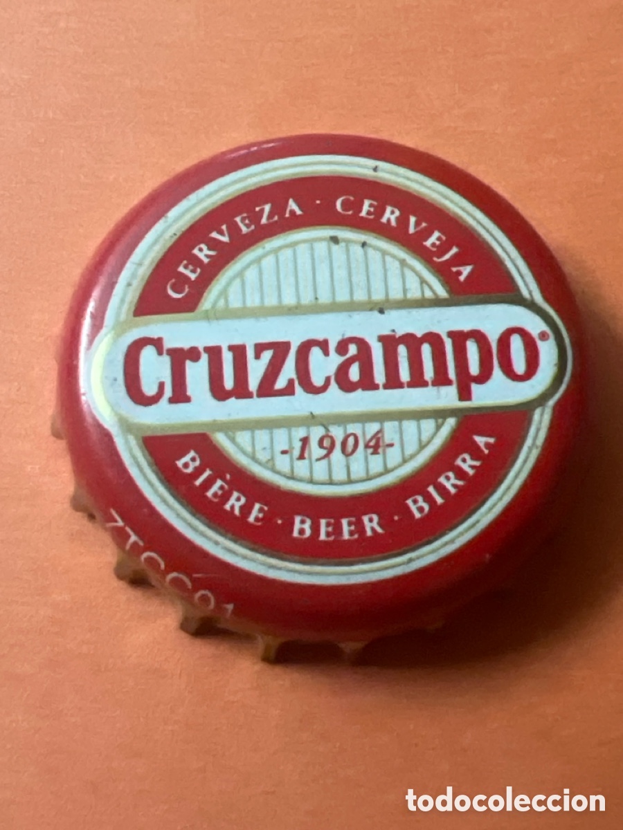 Coleccionismo de cervezas: B306. CHAPA CERVEZA CRUZCAMPO