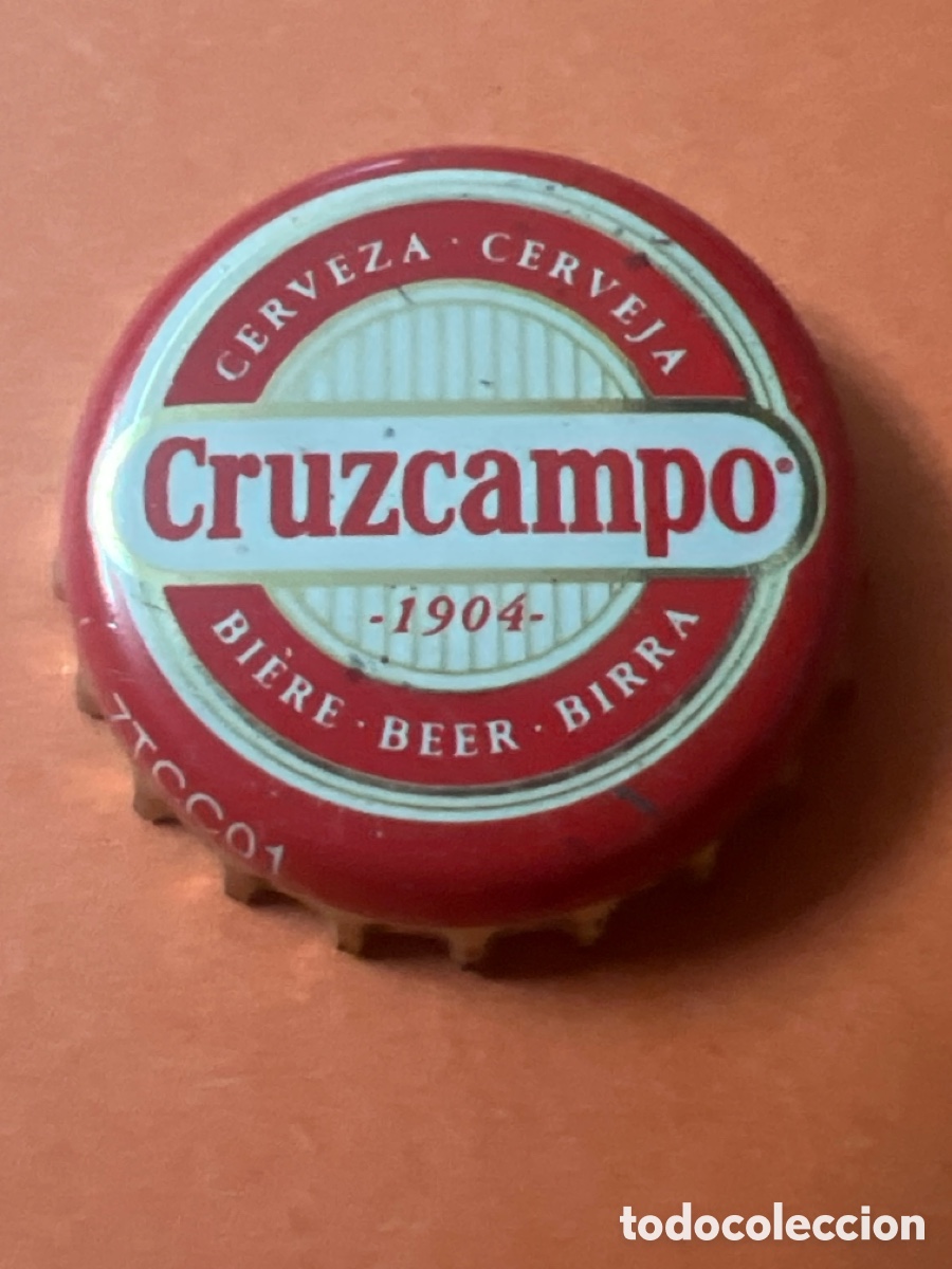 Coleccionismo de cervezas: B305. CHAPA CERVEZA CRUZCAMPO