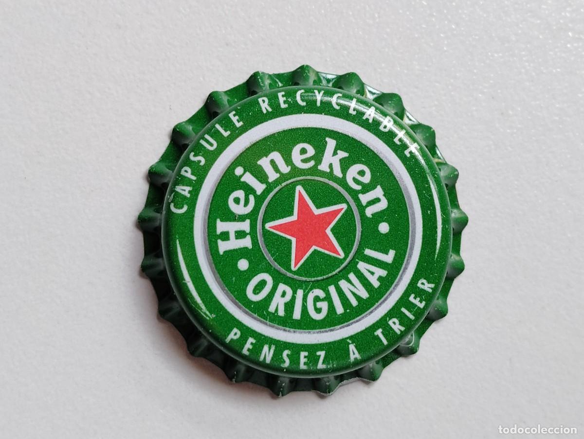 Coleccionismo de cervezas: TAPON CORONA CERVEZA HEINEKEN (dap). PARA MERCADO FRANCES. NUEVO