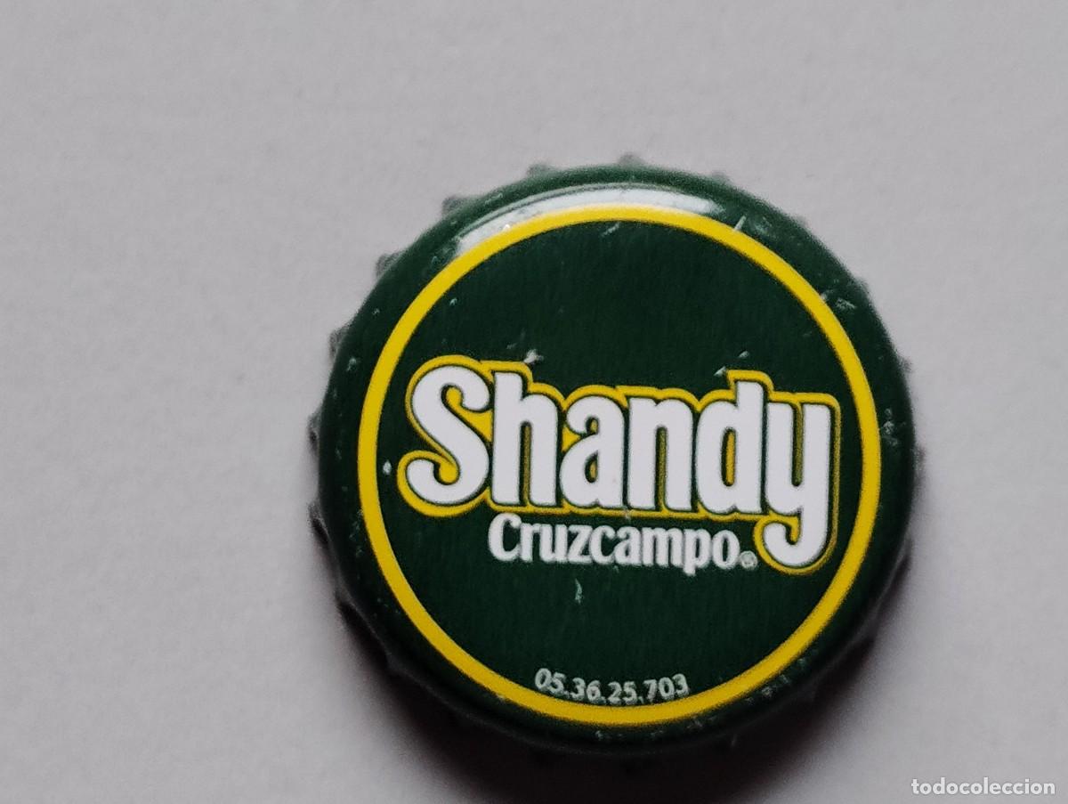 Coleccionismo de cervezas: TAPON CORONA CERVEZA ESPA&Ntilde;A CRUZCAMPO SHANDY (dap). 05.36.25.703. USADO