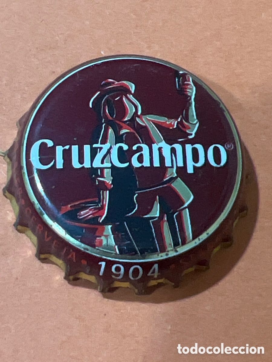 Coleccionismo de cervezas: T4/X92/E3. CHAPA CERVEZA - CRUZCAMPO 1904