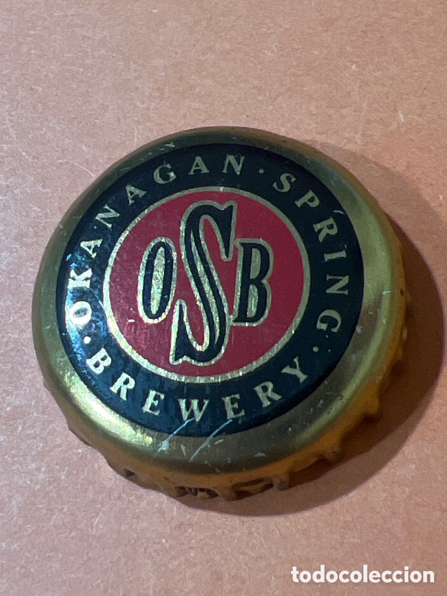 Coleccionismo de cervezas: T4/X92/G5. zCHAPA CERVEZA - Okanagan Spring Brewery OSB - CANADA