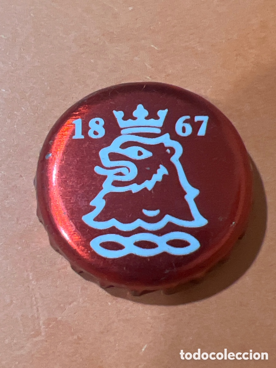 Coleccionismo de cervezas: T4/X92/H3. CHAPA CERVEZA - Oland Brewery Ltd. - CANAD&Aacute; 1867