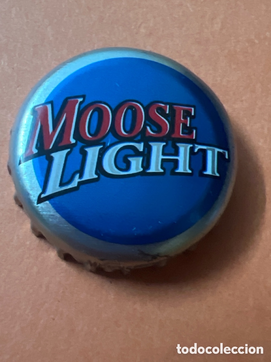Coleccionismo de cervezas: T4/X100/F2. CHAPA CERVEZA - Moose Light - CANAD&Aacute;