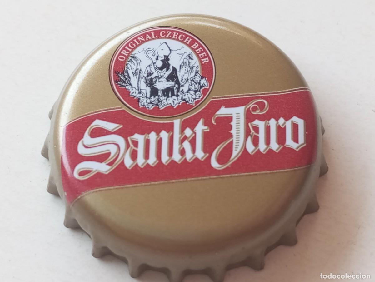 Coleccionismo de cervezas: Chapa tap&oacute;n corona de la cerveza checa SANKT JARO ORIGINAL CZECH BEER