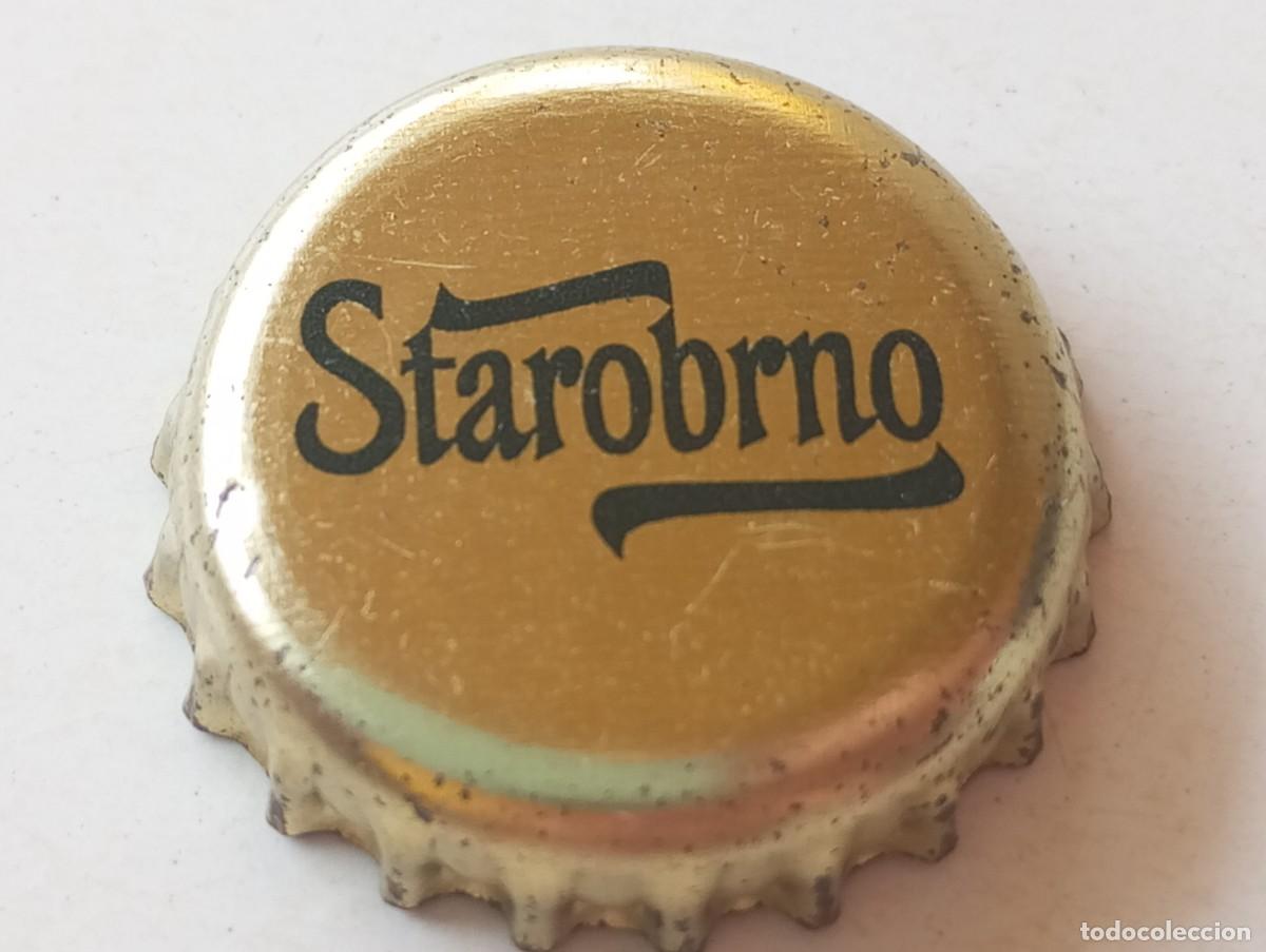 Coleccionismo de cervezas: Chapa tap&oacute;n corona de la cerveza checa STAROBRNO