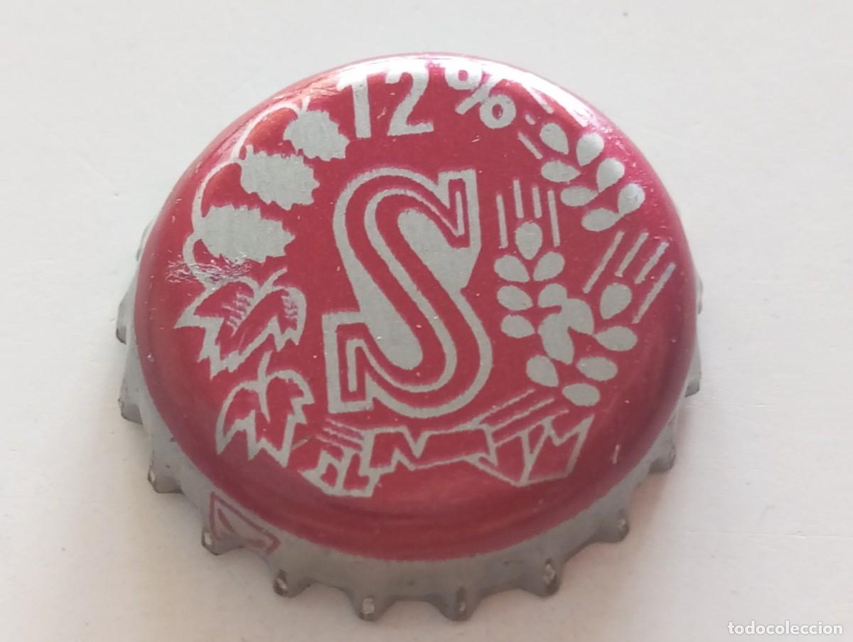 Coleccionismo de cervezas: Chapa tap&oacute;n corona de la cerveza checa STAROPRAMEN 12%