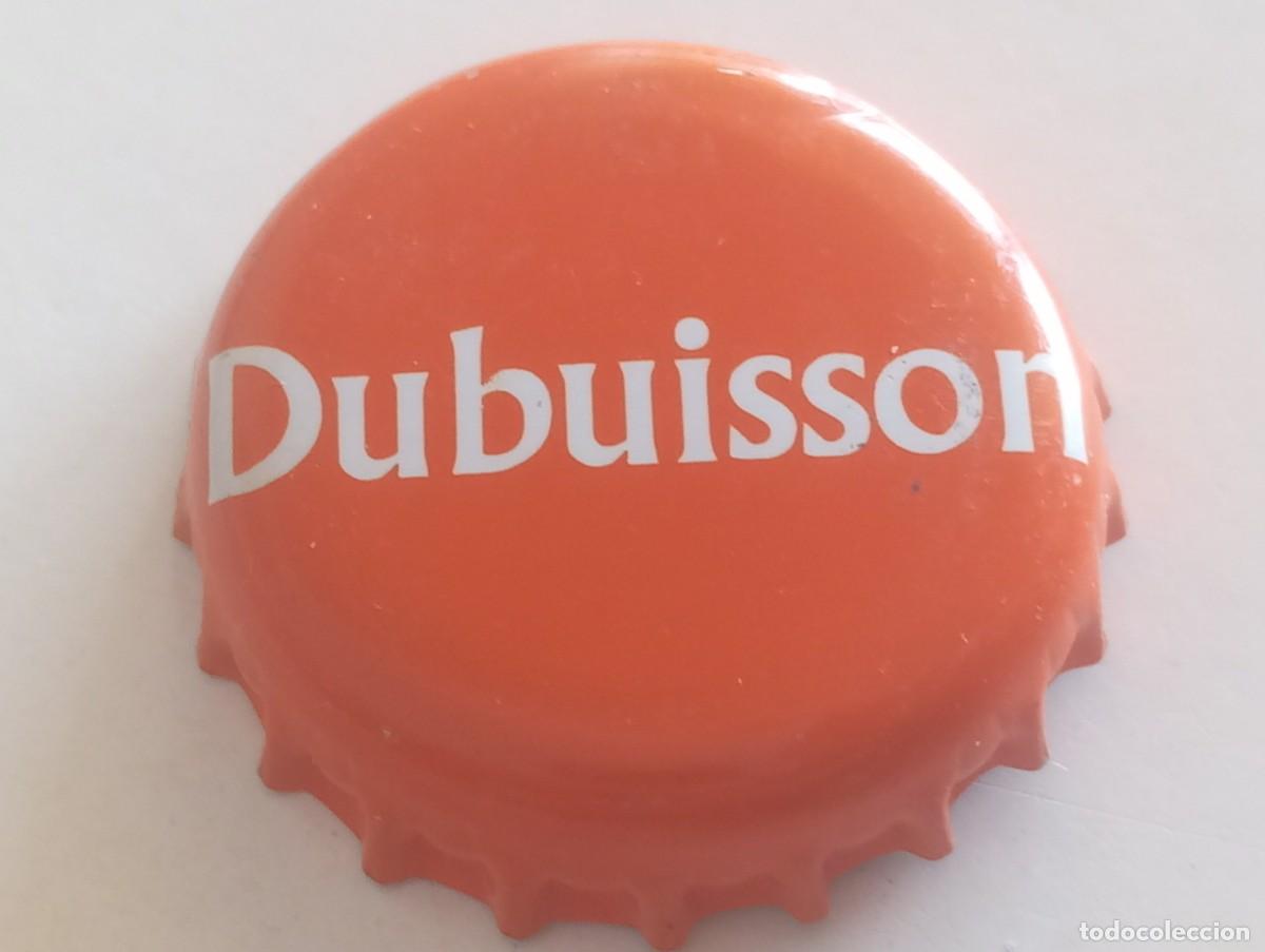 Coleccionismo de cervezas: Chapa tap&oacute;n corona de la cerveza belga DUBUISSON