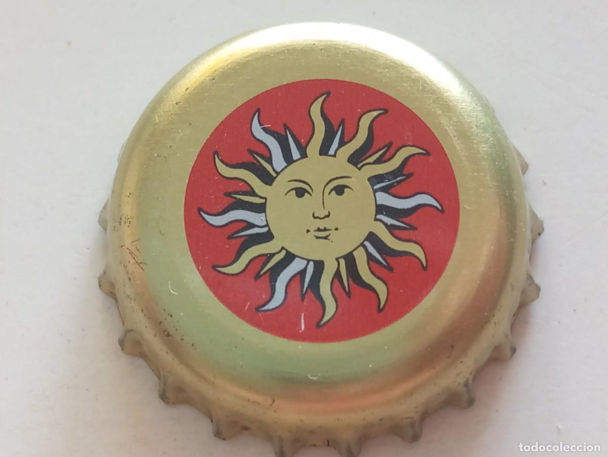 Coleccionismo de cervezas: Chapa tap&oacute;n corona de la cerveza checa ZLATOPRAMEN