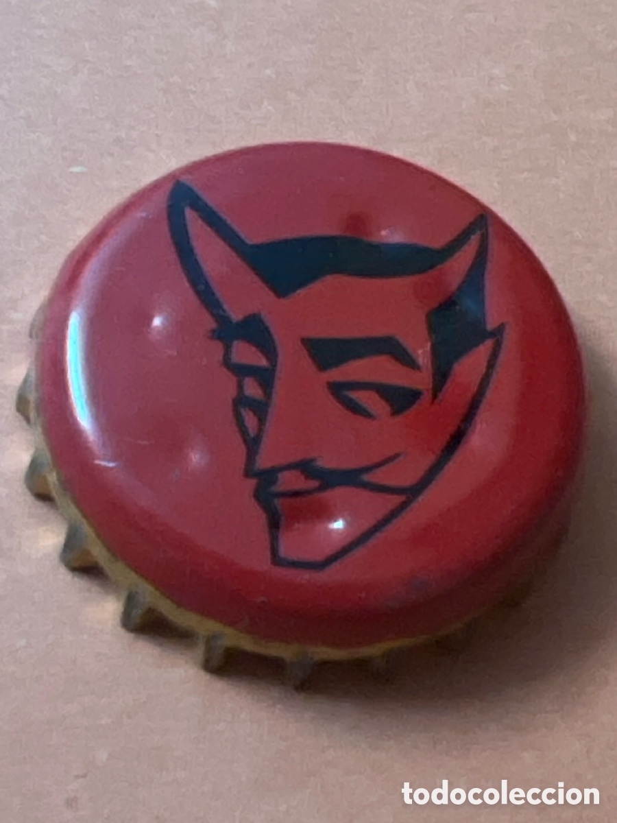 Coleccionismo de cervezas: T4/X110/B2. CHAPA CERVEZA - Brasserie artisanale Le trou du Diable - Canad&aacute;